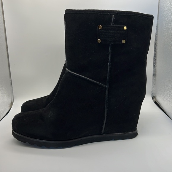 Marc By Marc Jacobs Shoes - Marc by Marc Jacobs Suede Boot - Hidden Wedge - Black Suede 9.5 - New in box